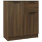 vidaXL Sideboards 2 Stk. Braun Eichen-Optik 60x30x70 cm Holzwerkstoff vidaXL Sideboards 2 Stk. Braun Eichen-Optik 60x30x70 cm Holzwerkstoff