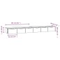vidaXL Wandschränke 2 Stk. Räuchereiche 102x30x20 cm Holzwerkstoff vidaXL Wandschränke 2 Stk. Räuchereiche 102x30x20 cm Holzwerkstoff
