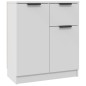 vidaXL Sideboards 2 Stk. Weiß 60x30x70 cm Holzwerkstoff vidaXL Sideboards 2 Stk. Weiß 60x30x70 cm Holzwerkstoff