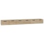 vidaXL Wandschränke 2 Stk. Sonoma-Eiche 102x30x20 cm Holzwerkstoff vidaXL Wandschränke 2 Stk. Sonoma-Eiche 102x30x20 cm Holzwerkstoff