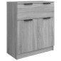 vidaXL 3-tlg. Sideboard Grau Sonoma Holzwerkstoff vidaXL 3-tlg. Sideboard Grau Sonoma Holzwerkstoff