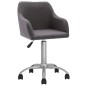Esszimmerstühle 2 Stk. Drehbar Taupe Stoff Esszimmerstühle 2 Stk. Drehbar Taupe Stoff