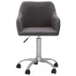 Esszimmerstühle 2 Stk. Drehbar Taupe Stoff Esszimmerstühle 2 Stk. Drehbar Taupe Stoff