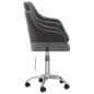 Esszimmerstühle 2 Stk. Drehbar Taupe Stoff Esszimmerstühle 2 Stk. Drehbar Taupe Stoff