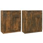 vidaXL Sideboards 2 Stk. Räuchereiche 60x30x70 cm Holzwerkstoff vidaXL Sideboards 2 Stk. Räuchereiche 60x30x70 cm Holzwerkstoff