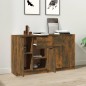 vidaXL Sideboards 2 Stk. Räuchereiche 60x30x70 cm Holzwerkstoff vidaXL Sideboards 2 Stk. Räuchereiche 60x30x70 cm Holzwerkstoff