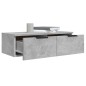 vidaXL Wandschränke 2 Stk. Betongrau 68x30x20 cm Holzwerkstoff vidaXL Wandschränke 2 Stk. Betongrau 68x30x20 cm Holzwerkstoff