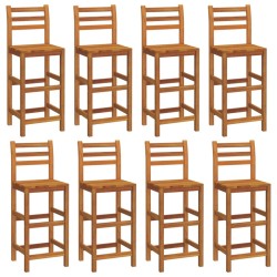 vidaXL Barhocker 8 Stk. Massivholz Akazie