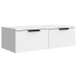 vidaXL Wandschränke 2 Stk. Weiß 68x30x20 cm Holzwerkstoff vidaXL Wandschränke 2 Stk. Weiß 68x30x20 cm Holzwerkstoff