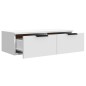 vidaXL Wandschränke 2 Stk. Weiß 68x30x20 cm Holzwerkstoff vidaXL Wandschränke 2 Stk. Weiß 68x30x20 cm Holzwerkstoff