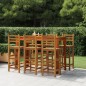 vidaXL Barhocker 6 Stk. Massivholz Akazie vidaXL Barhocker 6 Stk. Massivholz Akazie