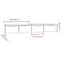 vidaXL Wandschränke 2 Stk. Schwarz 68x30x20 cm Holzwerkstoff vidaXL Wandschränke 2 Stk. Schwarz 68x30x20 cm Holzwerkstoff