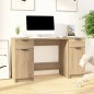 vidaXL Schreibtisch mit Beistellschrank Sonoma-Eiche Holzwerkstoff vidaXL Schreibtisch mit Beistellschrank Sonoma-Eiche Holzwerkstoff