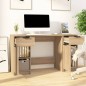 vidaXL Schreibtisch mit Beistellschrank Sonoma-Eiche Holzwerkstoff vidaXL Schreibtisch mit Beistellschrank Sonoma-Eiche Holzwerkstoff