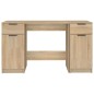 vidaXL Schreibtisch mit Beistellschrank Sonoma-Eiche Holzwerkstoff vidaXL Schreibtisch mit Beistellschrank Sonoma-Eiche Holzwerkstoff