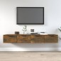 vidaXL Wandschränke 2 Stk. Räuchereiche 68x30x20 cm Holzwerkstoff vidaXL Wandschränke 2 Stk. Räuchereiche 68x30x20 cm Holzwerkstoff