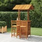 vidaXL 3-tlg. Gartenbar-Set Massivholz Akazie vidaXL 3-tlg. Gartenbar-Set Massivholz Akazie