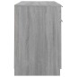 vidaXL Schreibtisch mit Beistellschrank Grau Sonoma Holzwerkstoff vidaXL Schreibtisch mit Beistellschrank Grau Sonoma Holzwerkstoff