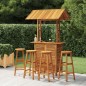 vidaXL 5-tlg. Gartenbar-Set Massivholz Akazie vidaXL 5-tlg. Gartenbar-Set Massivholz Akazie