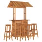 vidaXL 5-tlg. Gartenbar-Set Massivholz Akazie vidaXL 5-tlg. Gartenbar-Set Massivholz Akazie