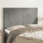 vidaXL Kopfteile 4 Stk. Hellgrau 72x5x78/88 cm Samt vidaXL Kopfteile 4 Stk. Hellgrau 72x5x78/88 cm Samt