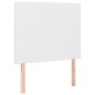 vidaXL Kopfteile 2 Stk. Weiß 100x5x78/88 cm Kunstleder vidaXL Kopfteile 2 Stk. Weiß 100x5x78/88 cm Kunstleder