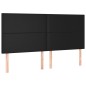 vidaXL Kopfteile 4 Stk. Schwarz 80x5x78/88 cm Kunstleder vidaXL Kopfteile 4 Stk. Schwarz 80x5x78/88 cm Kunstleder