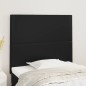 vidaXL Kopfteile 2 Stk. Schwarz 90x5x78/88 cm Kunstleder vidaXL Kopfteile 2 Stk. Schwarz 90x5x78/88 cm Kunstleder