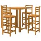 vidaXL 5-tlg. Gartenbar-Set Massivholz Akazie vidaXL 5-tlg. Gartenbar-Set Massivholz Akazie