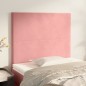vidaXL Kopfteile 2 Stk. Rosa 100x5x78/88 cm Samt vidaXL Kopfteile 2 Stk. Rosa 100x5x78/88 cm Samt