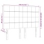 vidaXL Kopfteile 4 Stk. Grün 72x5x78/88 cm Stoff vidaXL Kopfteile 4 Stk. Grün 72x5x78/88 cm Stoff
