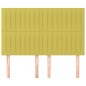 vidaXL Kopfteile 4 Stk. Grün 72x5x78/88 cm Stoff