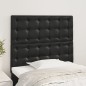 vidaXL Kopfteile 2 Stk. Schwarz 100x5x78/88 cm Kunstleder vidaXL Kopfteile 2 Stk. Schwarz 100x5x78/88 cm Kunstleder