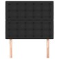 vidaXL Kopfteile 2 Stk. Schwarz 100x5x78/88 cm Kunstleder vidaXL Kopfteile 2 Stk. Schwarz 100x5x78/88 cm Kunstleder