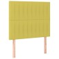 vidaXL Kopfteile 2 Stk. Grün 80x5x78/88 cm Stoff vidaXL Kopfteile 2 Stk. Grün 80x5x78/88 cm Stoff