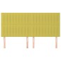 vidaXL Kopfteile 4 Stk. Grün 80x5x78/88 cm Stoff