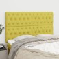 vidaXL Kopfteile 4 Stk. Grün 80x7x78/88 cm Stoff vidaXL Kopfteile 4 Stk. Grün 80x7x78/88 cm Stoff