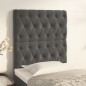 vidaXL Kopfteile 2 Stk. Dunkelgrau 80x7x78/88 cm Samt vidaXL Kopfteile 2 Stk. Dunkelgrau 80x7x78/88 cm Samt