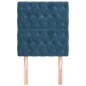 vidaXL Kopfteile 2 Stk. Dunkelblau 80x7x78/88 cm Samt vidaXL Kopfteile 2 Stk. Dunkelblau 80x7x78/88 cm Samt