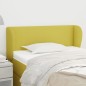 vidaXL Kopfteil mit Ohren Grün 93x23x78/88 cm Stoff vidaXL Kopfteil mit Ohren Grün 93x23x78/88 cm Stoff