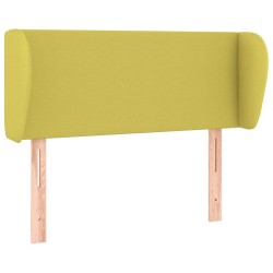 vidaXL Kopfteil mit Ohren Grün 93x23x78/88 cm Stoff