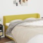 vidaXL Kopfteil mit Ohren Grün 203x23x78/88 cm Stoff vidaXL Kopfteil mit Ohren Grün 203x23x78/88 cm Stoff