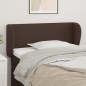 vidaXL Kopfteil mit Ohren Braun 93x23x78/88 cm Kunstleder vidaXL Kopfteil mit Ohren Braun 93x23x78/88 cm Kunstleder