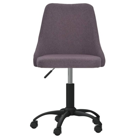 Esszimmerstuhl Drehbar Taupe Stoff