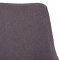 Esszimmerstuhl Drehbar Taupe Stoff Esszimmerstuhl Drehbar Taupe Stoff