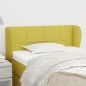 vidaXL Kopfteil mit Ohren Grün 103x23x78/88 cm Stoff vidaXL Kopfteil mit Ohren Grün 103x23x78/88 cm Stoff