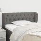 vidaXL Kopfteil mit Ohren Dunkelgrau 103x23x78/88 cm Stoff vidaXL Kopfteil mit Ohren Dunkelgrau 103x23x78/88 cm Stoff