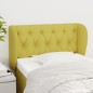 vidaXL Kopfteil mit Ohren Grün 83x23x78/88 cm Stoff vidaXL Kopfteil mit Ohren Grün 83x23x78/88 cm Stoff