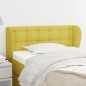 vidaXL Kopfteil mit Ohren Grün 93x23x78/88 cm Stoff