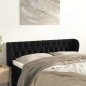 vidaXL Kopfteil mit Ohren Schwarz 147x23x78/88 cm Samt vidaXL Kopfteil mit Ohren Schwarz 147x23x78/88 cm Samt